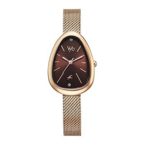 Fastrack Analog Brown Dial Girl's Watch-FV60073WM01
